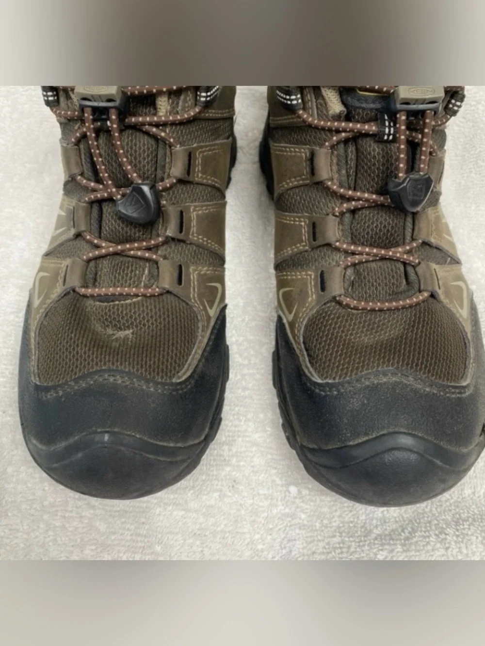 Keen Girls Brown Bungie Waterproof Hiking Outdoor Boot Size EU 36 Kids 4 Camping